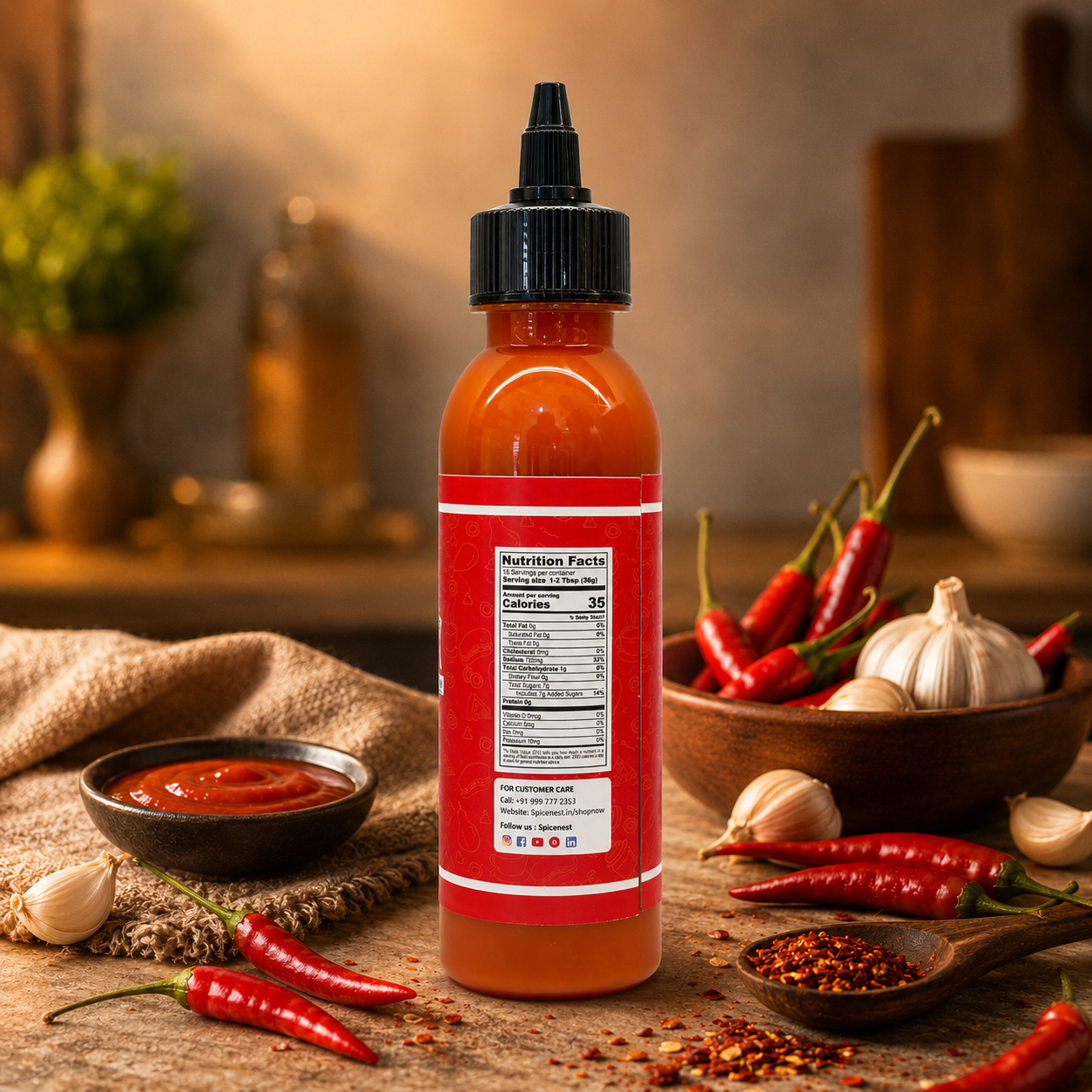 Red Sriracha Sauce