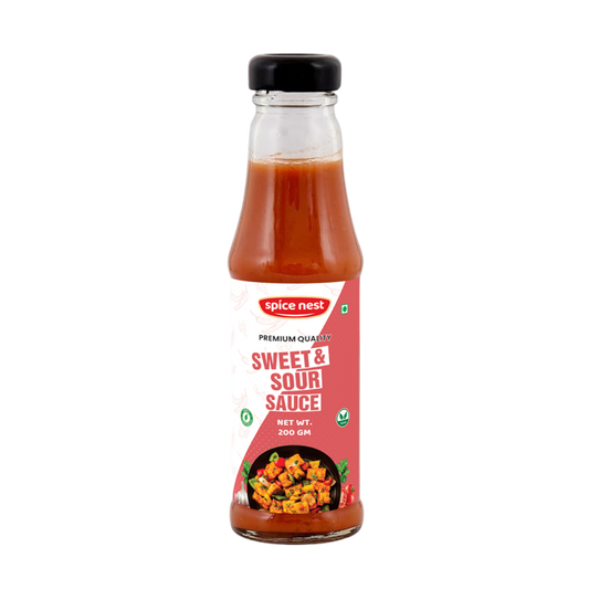 Sweet and Sour Sauce by Spice Nest in retail and bulk packaging