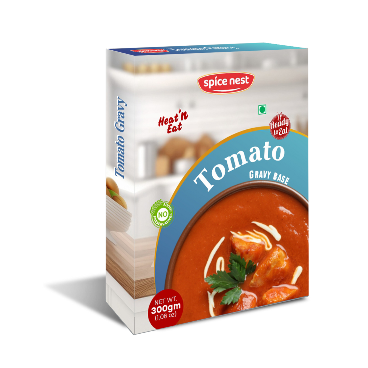 Premium ready-to-eat tomato gravy base in packaging - perfect for restaurants and bulk orders.