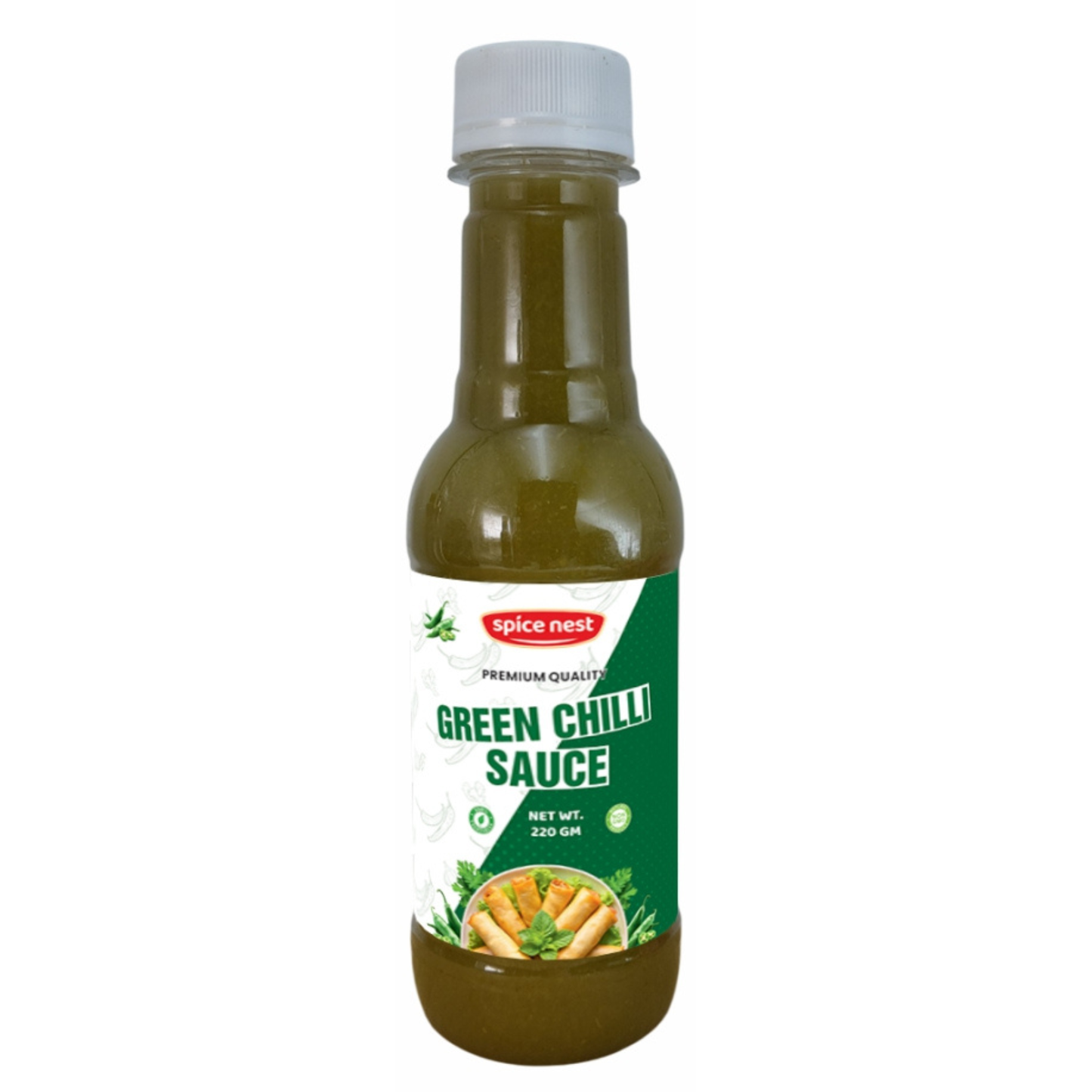 Spice Nest Green Chilli Sauce 220g – Perfect for Sandwiches, Snacks & Cooking