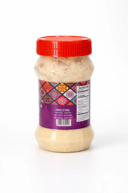 Pure garlic paste premium quality fresh aromatic cooking essential