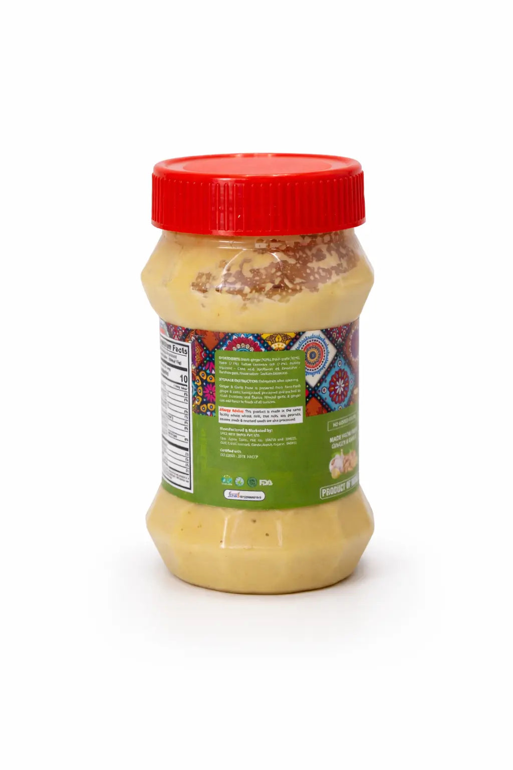 Fresh ginger garlic paste 1kg jar for curries marinades stir-fries