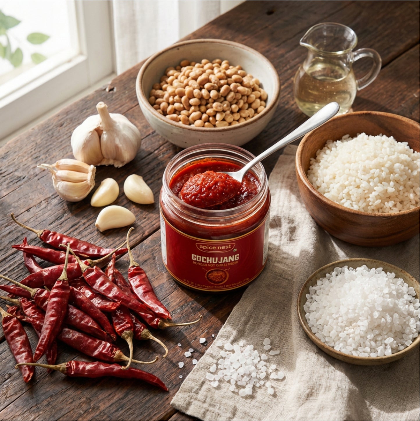 Spice Nest Gochujang - Authentic Korean Hot Chilli Paste (170g)