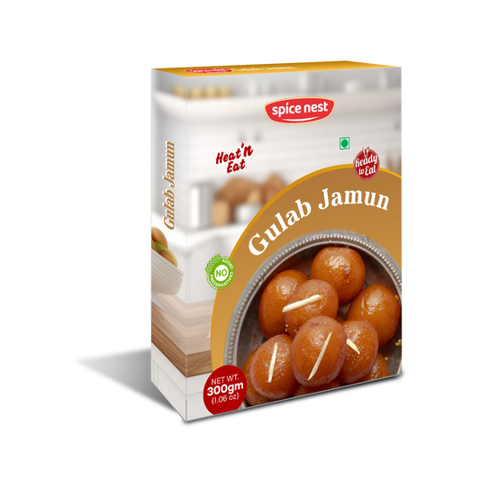 Commercial Gulab Jamun packaging ready for international export