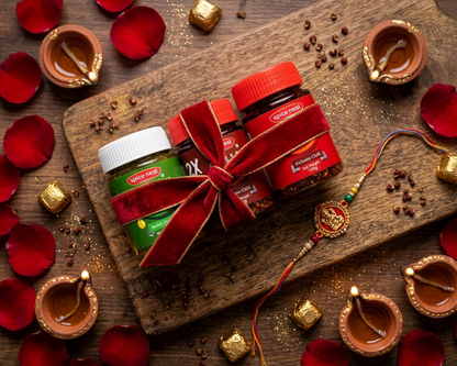 Rishto Me Double Tadka – Raksha Bandhan Chilli Oil Combo (Set of 3)