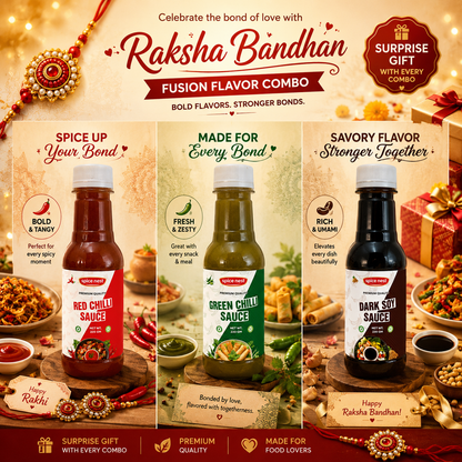 Chatpata Rishta – Raksha Bandhan Sauce Combo (Pack of 4)