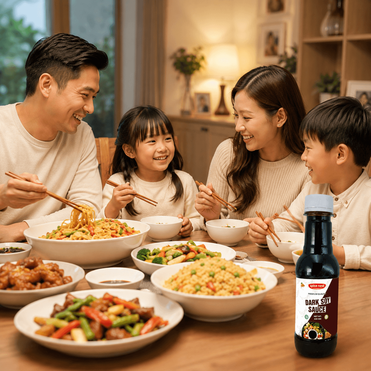 Dark Soy Sauce 220g Fried Rice & Chinese Cooking