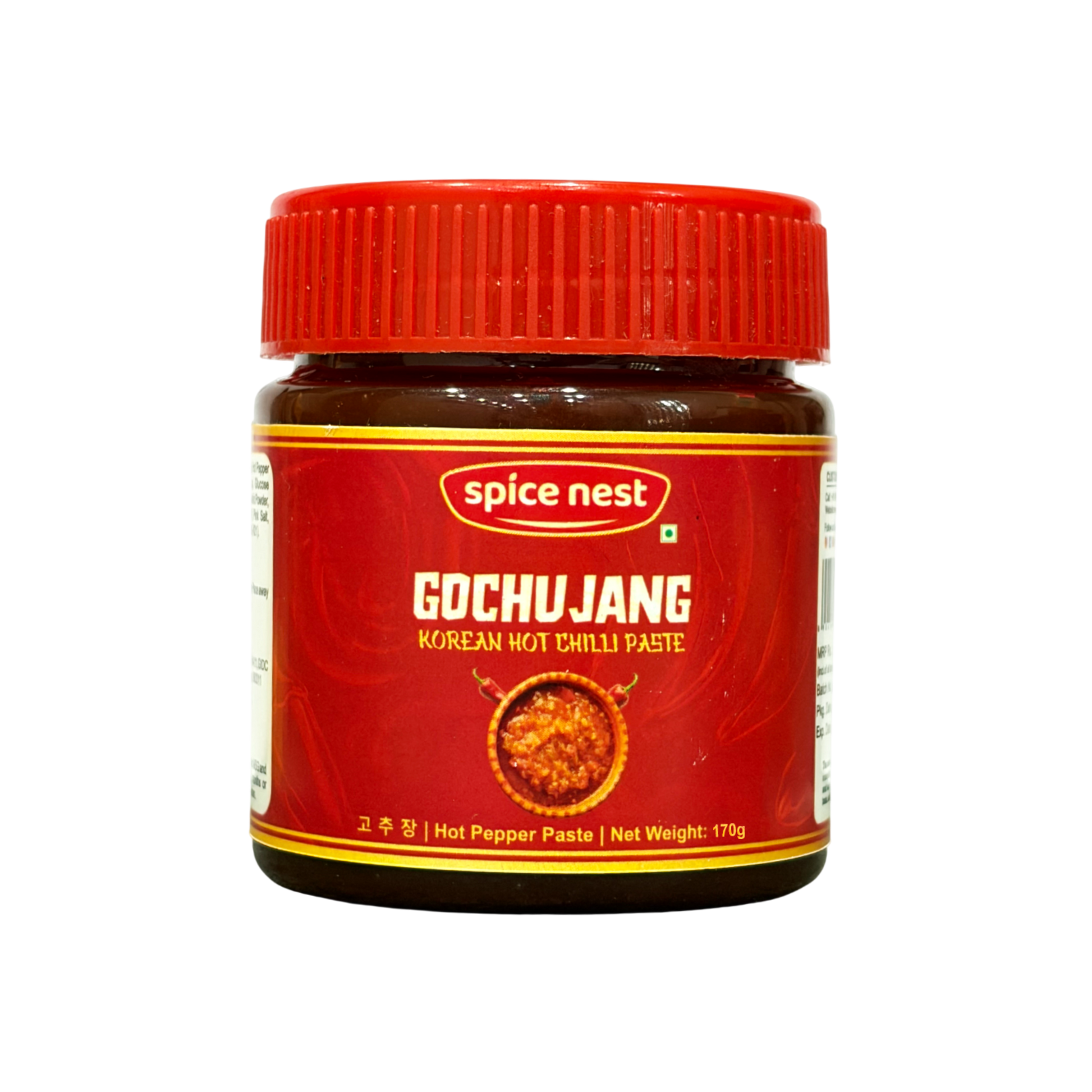 Spice Nest Gochujang hot pepper paste 170g, perfect for recipes.