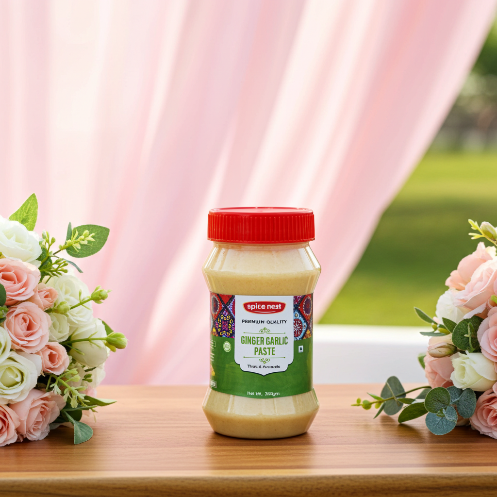 Authentic Spice Nest Ginger Garlic Paste for Everyday Cooking