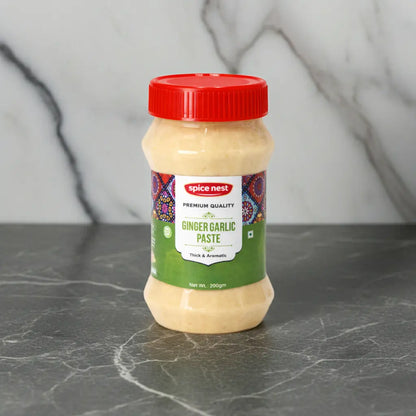 Ready to use adrak lahsun paste authentic Indian cooking essential