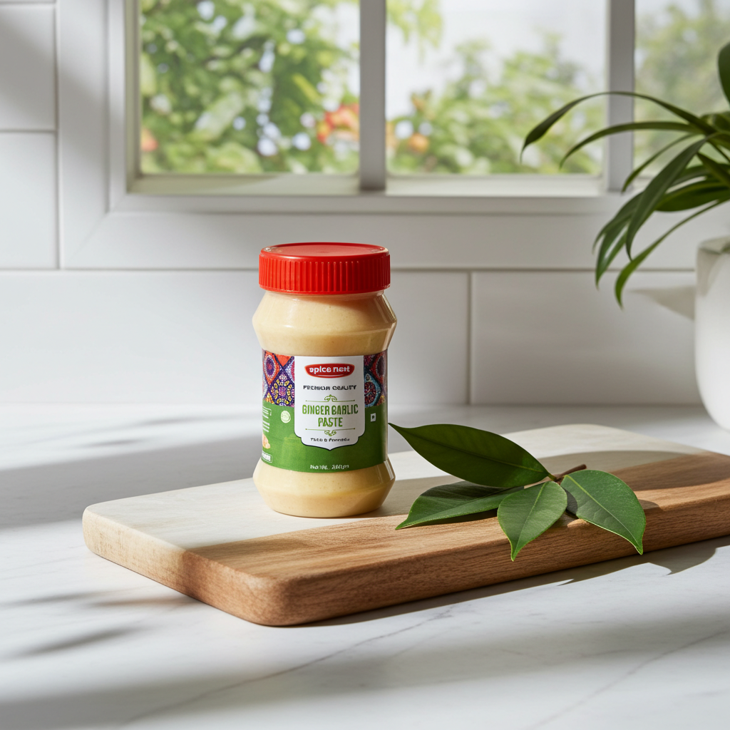 Authentic Spice Nest Ginger Garlic Paste for Everyday Cooking