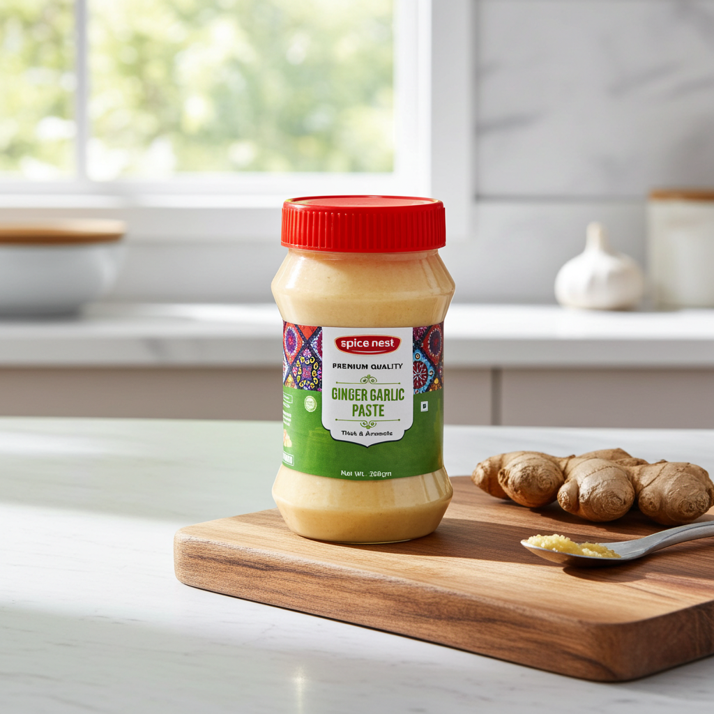 Authentic Spice Nest Ginger Garlic Paste for Everyday Cooking
